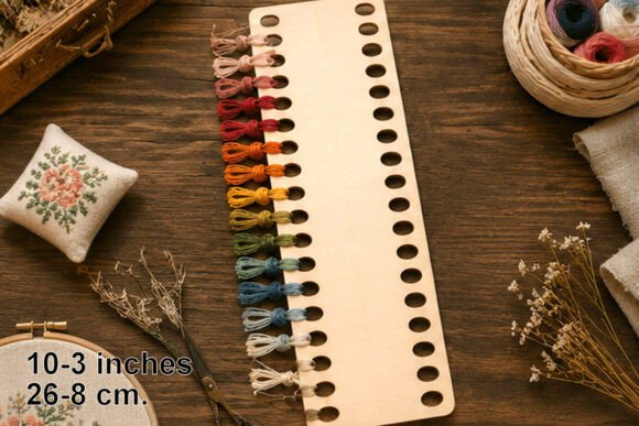 Download Embroidery Floss Organizer Precut File, - Premium Bundle
