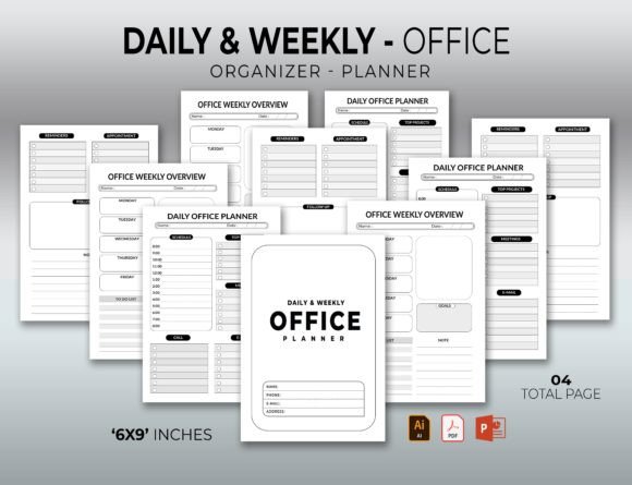 Download Daily &amp; Weekly Office Planner Organizer - Organizer Collection